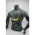 OEM Fashion high quality men fitness clothes custom design lastest compression shirt for man